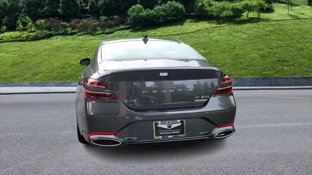 new 2025 Genesis G70 car, priced at $59,055