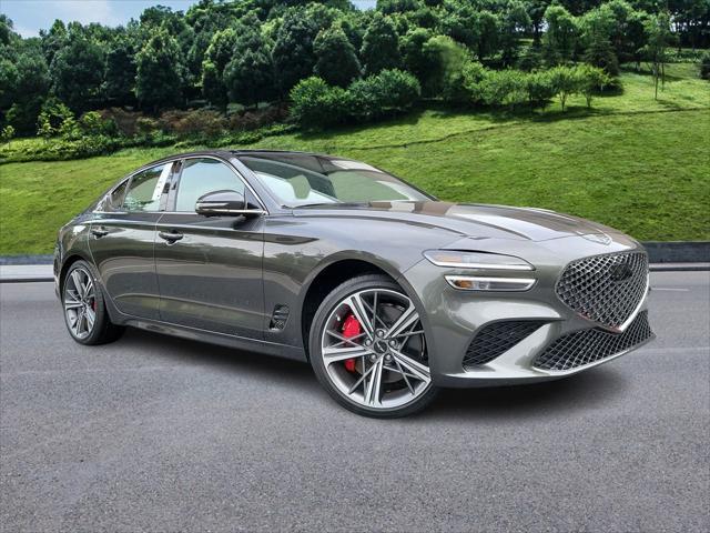 new 2025 Genesis G70 car, priced at $59,055