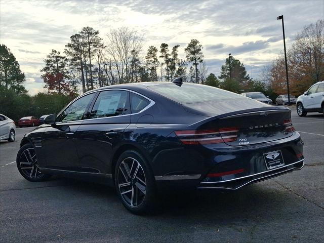 new 2025 Genesis G80 car, priced at $64,240