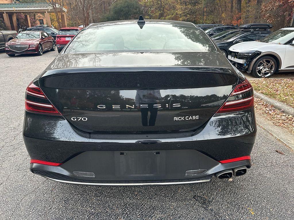used 2023 Genesis G70 car, priced at $27,988