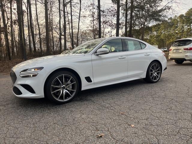 used 2024 Genesis G70 car, priced at $34,800