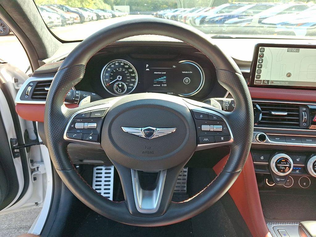 used 2023 Genesis G70 car, priced at $36,488
