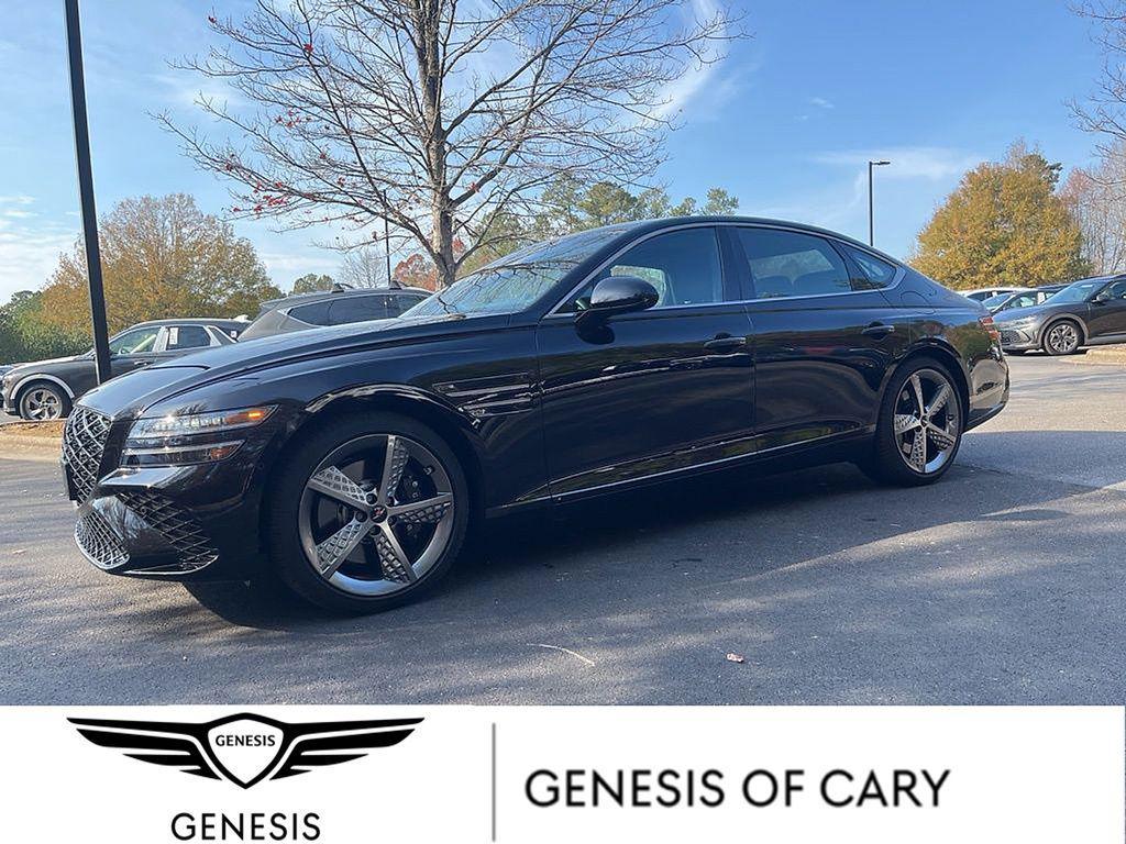 used 2025 Genesis G80 car, priced at $54,990