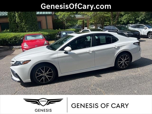 used 2021 Toyota Camry car, priced at $21,388