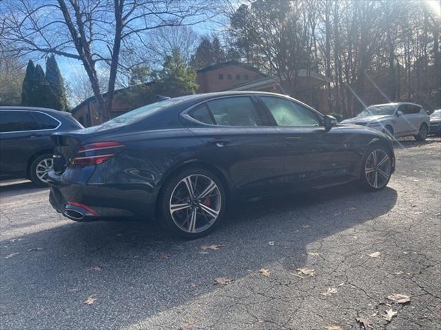 used 2025 Genesis G70 car, priced at $43,998