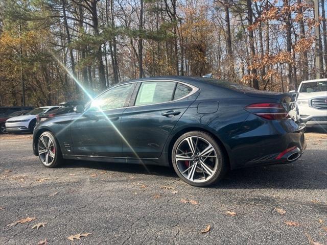 used 2025 Genesis G70 car, priced at $43,998