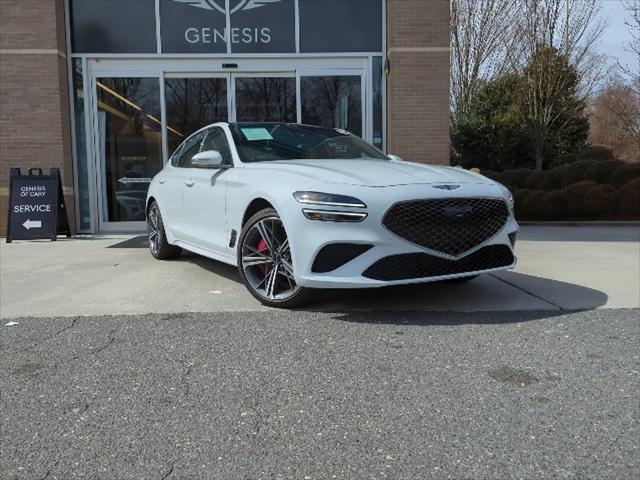 used 2024 Genesis G70 car, priced at $35,750