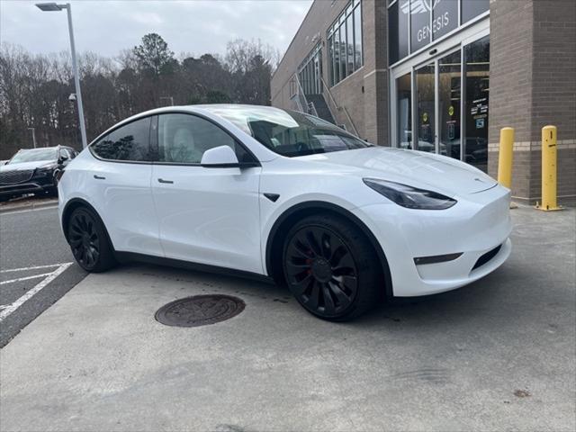 used 2023 Tesla Model Y car, priced at $34,995