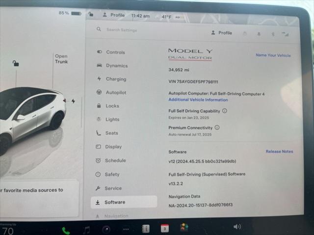 used 2023 Tesla Model Y car, priced at $34,995