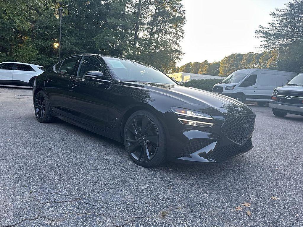 used 2023 Genesis G70 car, priced at $28,877