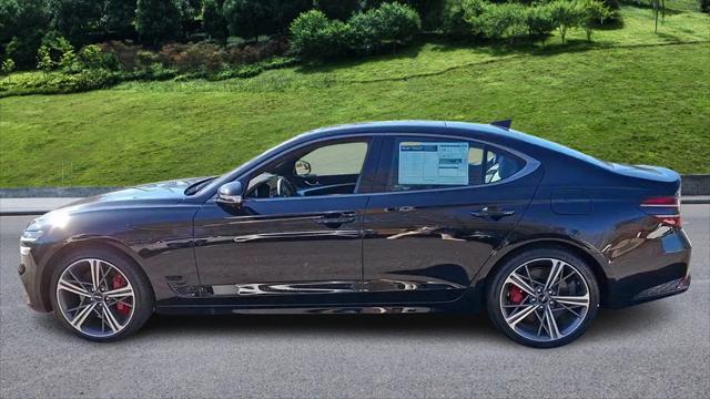 new 2025 Genesis G70 car, priced at $59,240