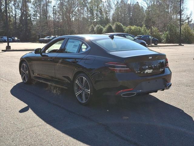 new 2025 Genesis G70 car, priced at $59,240