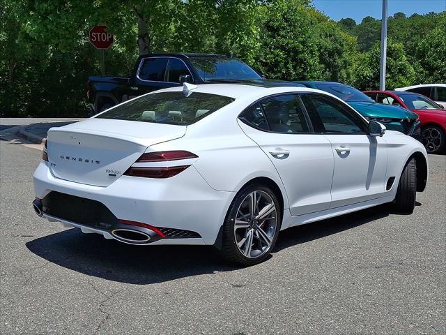 new 2025 Genesis G70 car, priced at $57,880