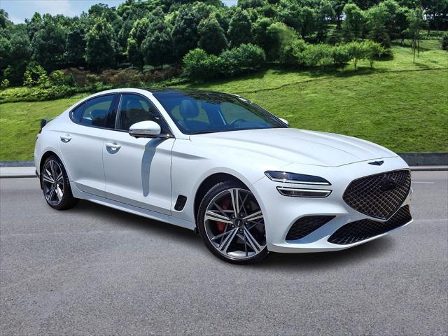 new 2025 Genesis G70 car, priced at $57,880