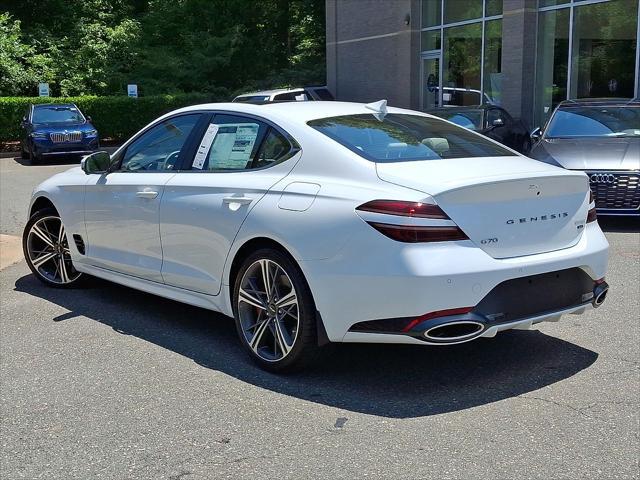 new 2025 Genesis G70 car, priced at $57,880