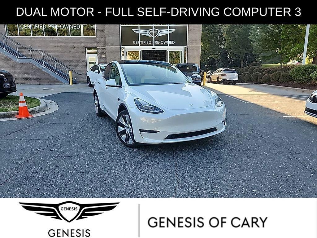 used 2021 Tesla Model Y car, priced at $28,450