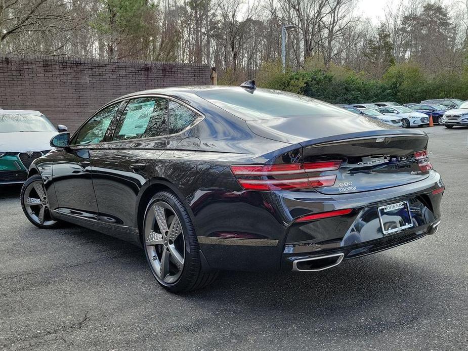 new 2024 Genesis G80 car, priced at $75,270