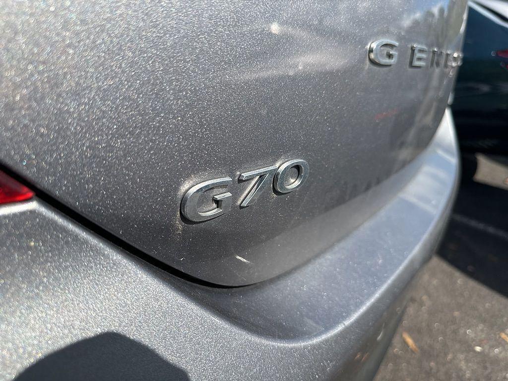 used 2023 Genesis G70 car, priced at $28,488