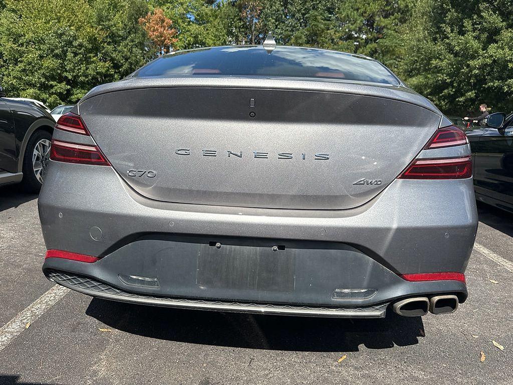 used 2023 Genesis G70 car, priced at $28,488