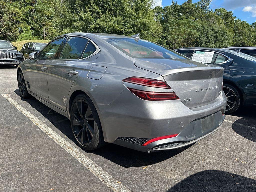 used 2023 Genesis G70 car, priced at $28,488