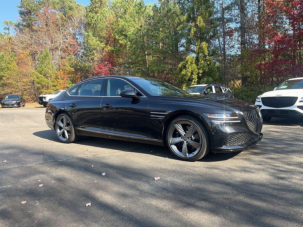 used 2024 Genesis G80 car, priced at $49,900
