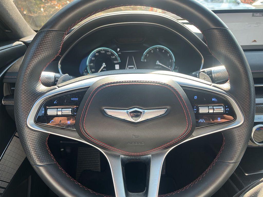 used 2024 Genesis G80 car, priced at $49,900