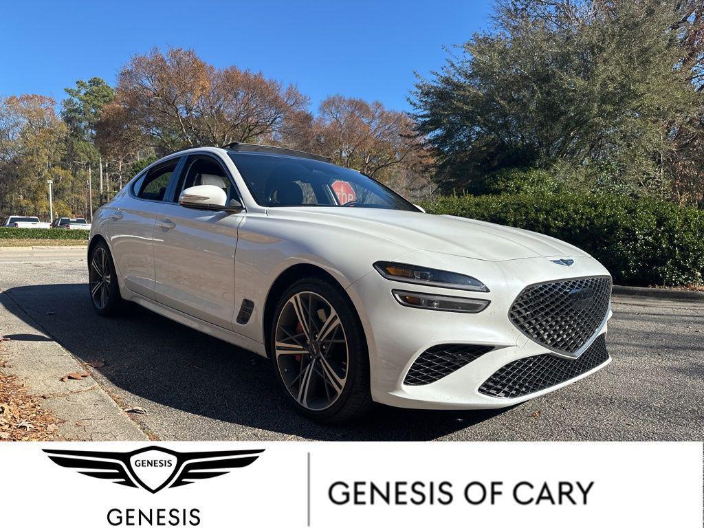 used 2024 Genesis G70 car, priced at $31,988