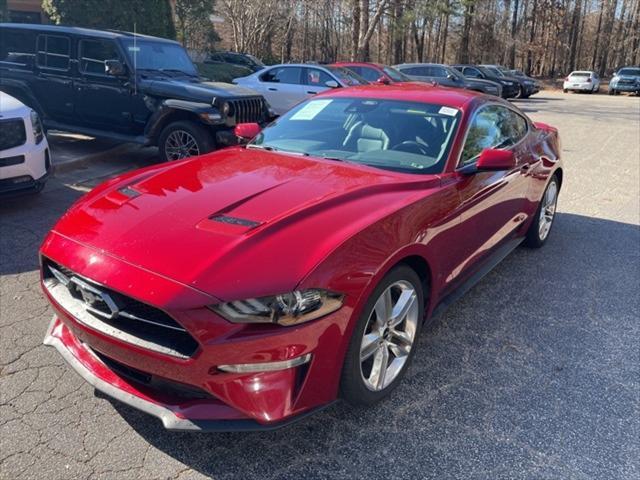 used 2021 Ford Mustang car, priced at $25,500