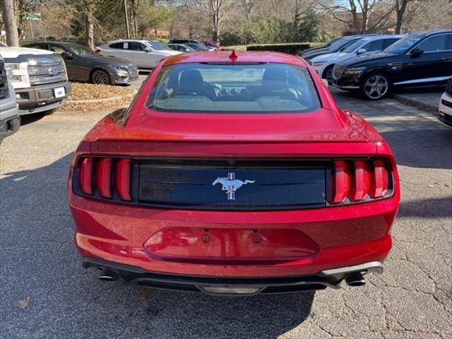 used 2021 Ford Mustang car, priced at $25,500