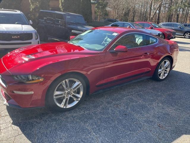 used 2021 Ford Mustang car, priced at $25,500