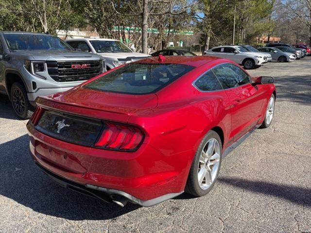 used 2021 Ford Mustang car, priced at $25,500