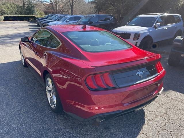 used 2021 Ford Mustang car, priced at $25,500