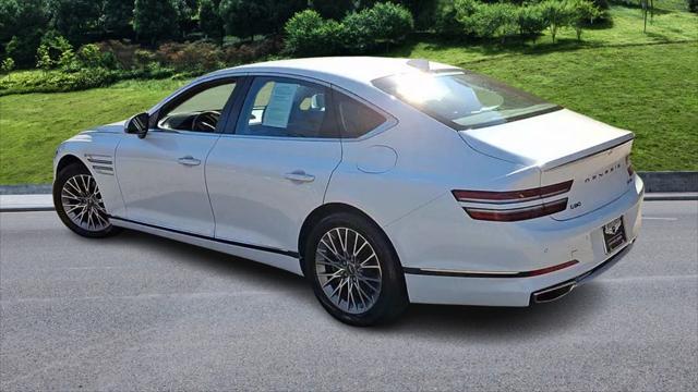 used 2021 Genesis G80 car, priced at $29,200