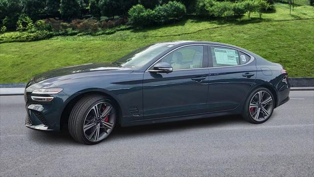 new 2025 Genesis G70 car, priced at $59,055