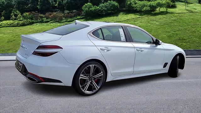 new 2025 Genesis G70 car, priced at $49,105