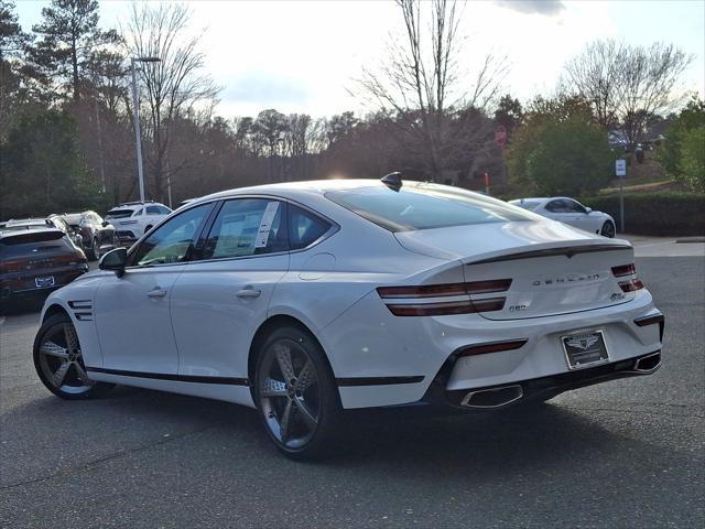 new 2025 Genesis G80 car, priced at $70,410