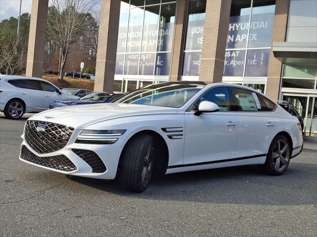 new 2025 Genesis G80 car, priced at $70,410