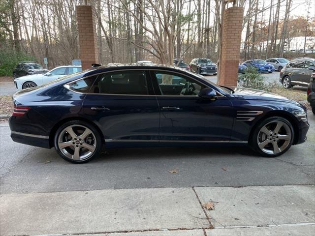 used 2021 Genesis G80 car, priced at $39,499