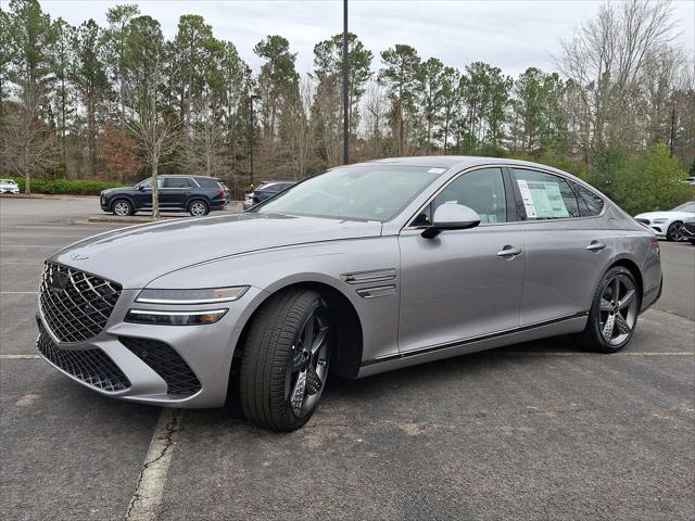 new 2025 Genesis G80 car, priced at $79,280