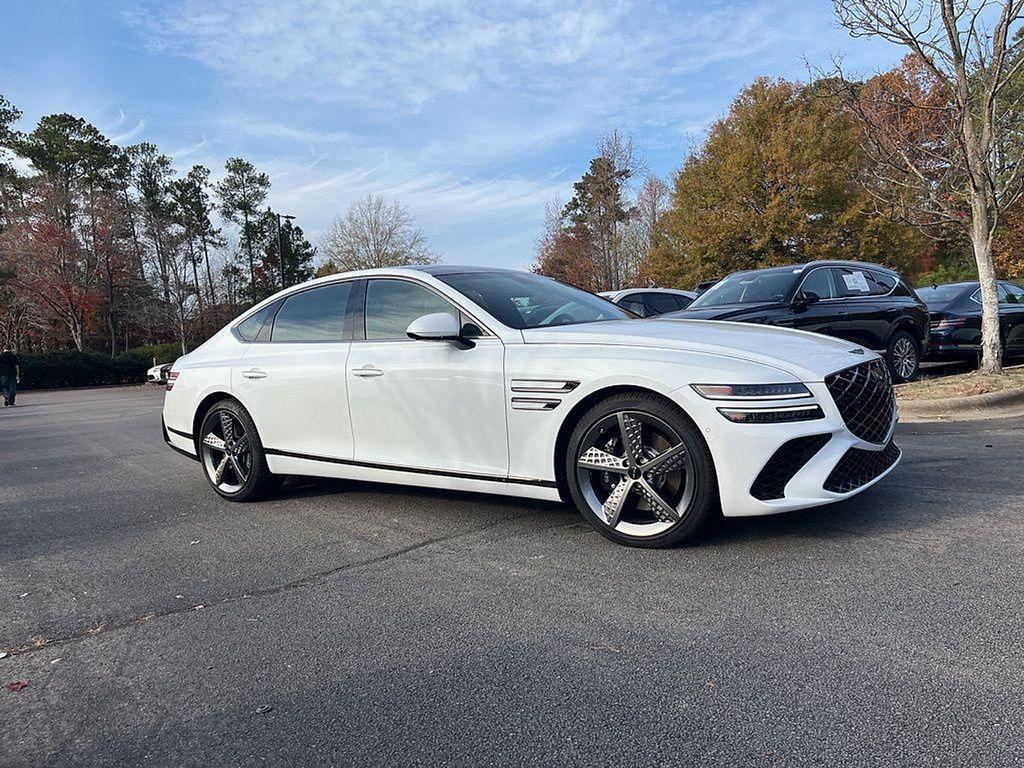 used 2025 Genesis G80 car, priced at $53,880