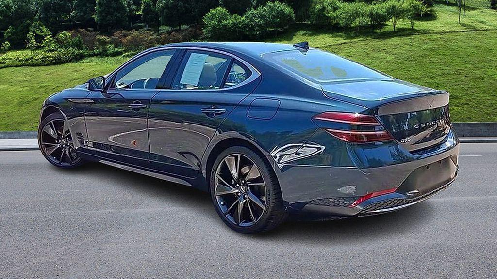 used 2023 Genesis G70 car, priced at $26,977