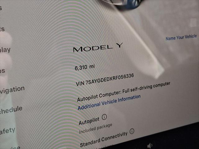 used 2024 Tesla Model Y car, priced at $34,500