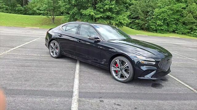 new 2025 Genesis G70 car, priced at $55,475