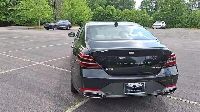 new 2025 Genesis G70 car, priced at $55,475