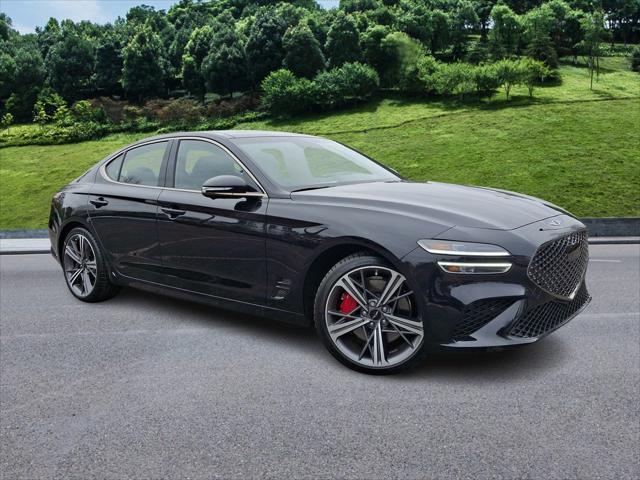 new 2025 Genesis G70 car, priced at $57,945