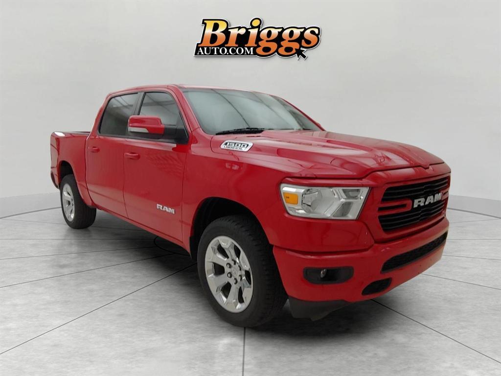 used 2021 Ram 1500 car, priced at $35,500