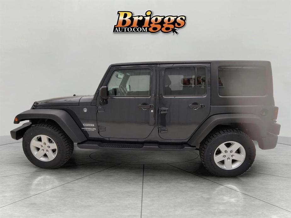 used 2017 Jeep Wrangler Unlimited car, priced at $22,995