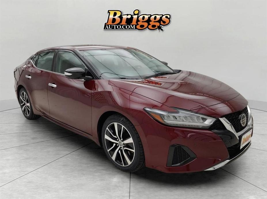 used 2021 Nissan Maxima car, priced at $24,495