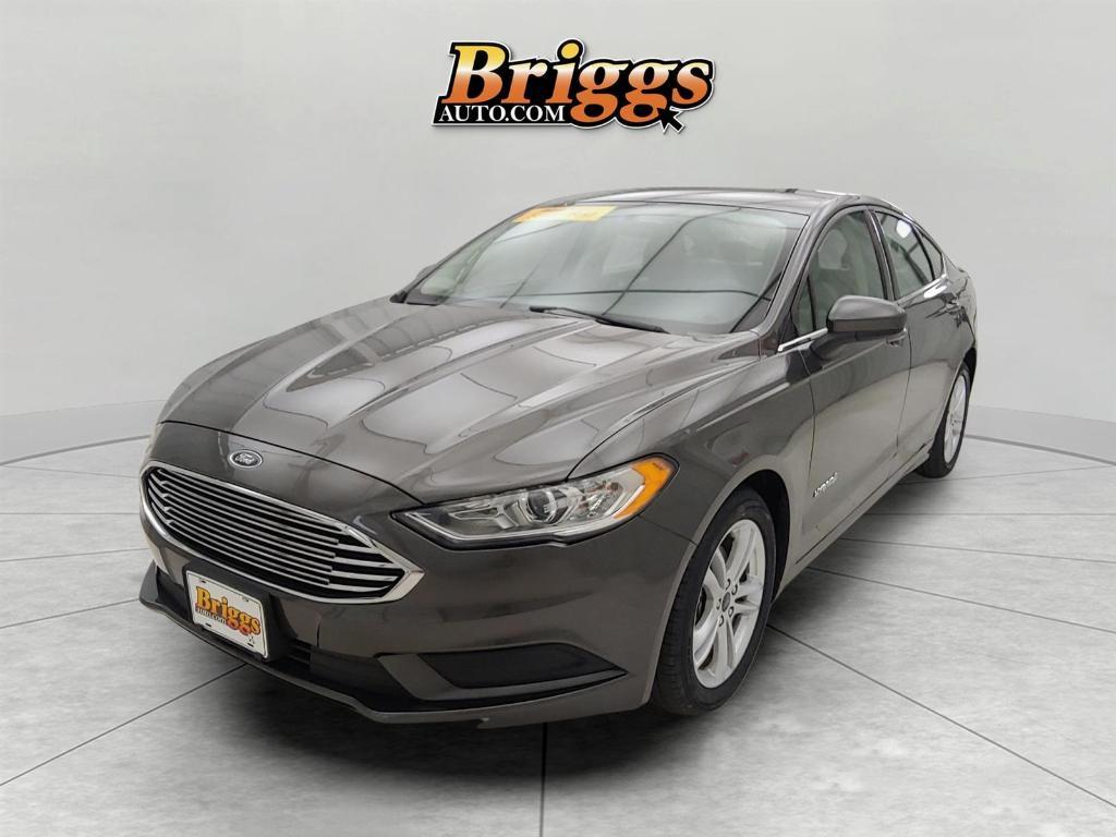 used 2018 Ford Fusion Hybrid car, priced at $14,900