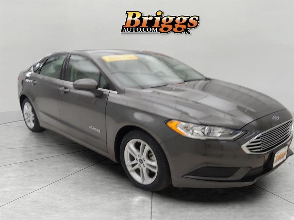 used 2018 Ford Fusion Hybrid car, priced at $14,900